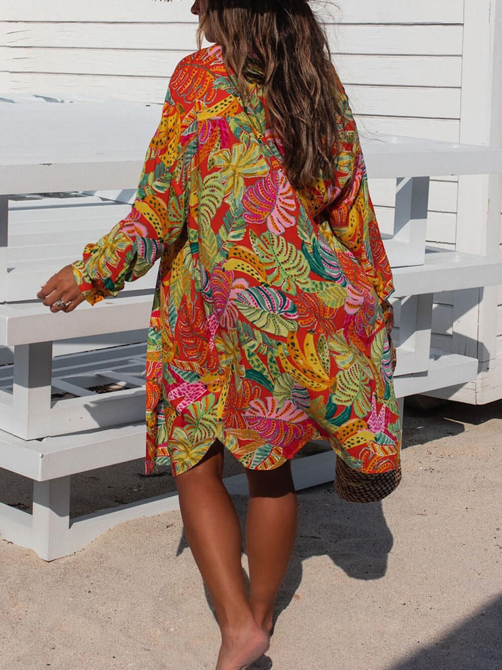 Vestido camisero abotonado codiciado