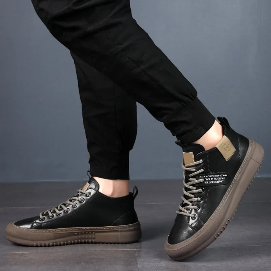 ZAPATILLAS DE PIEL SINCLAIR