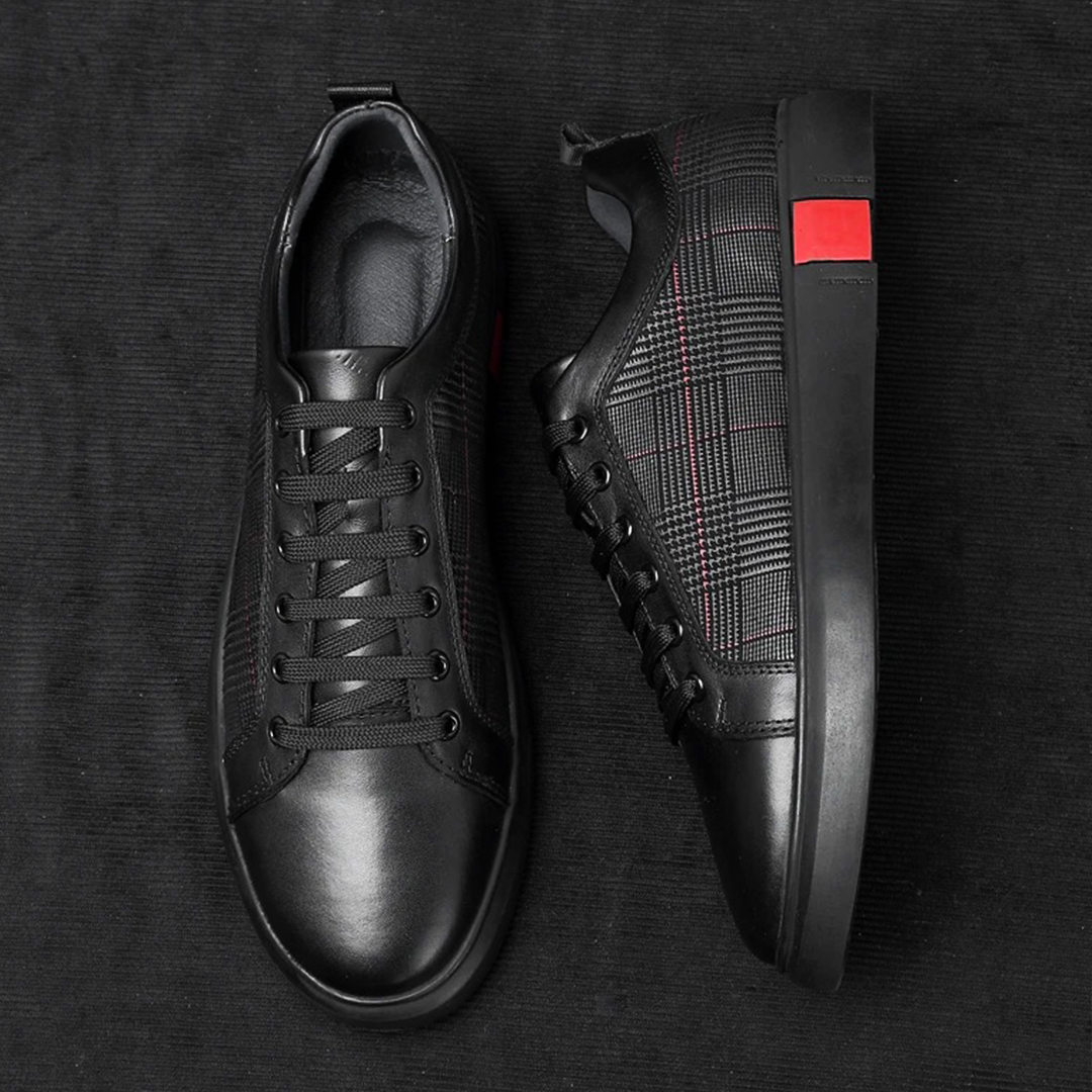 ZAPATILLAS DE PIEL HECHAS A MANO LUCCA