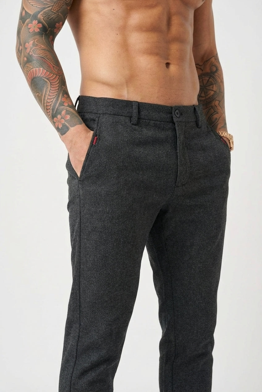 Pantalones Luca ajustados - Negro