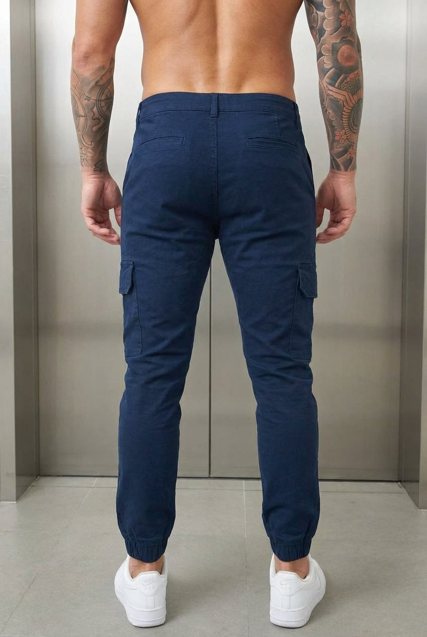 Pantalón de chándal Olympus Cargo - Azul marino