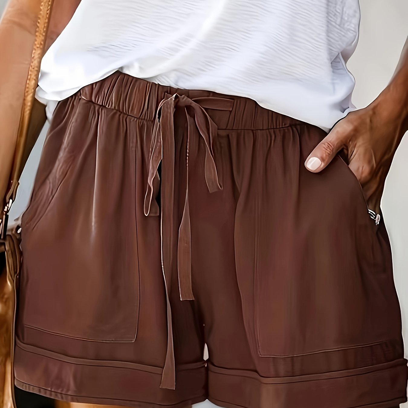 Shorts Maya Relajados con Cordón