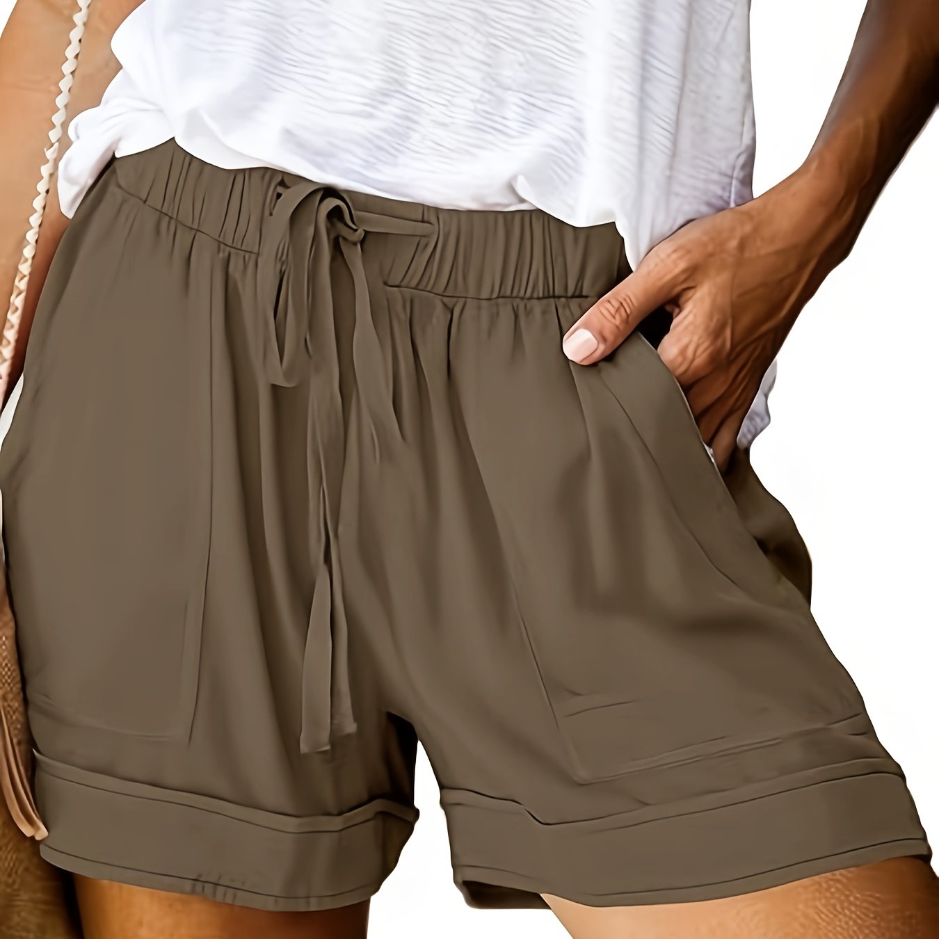 Shorts Maya Relajados con Cordón