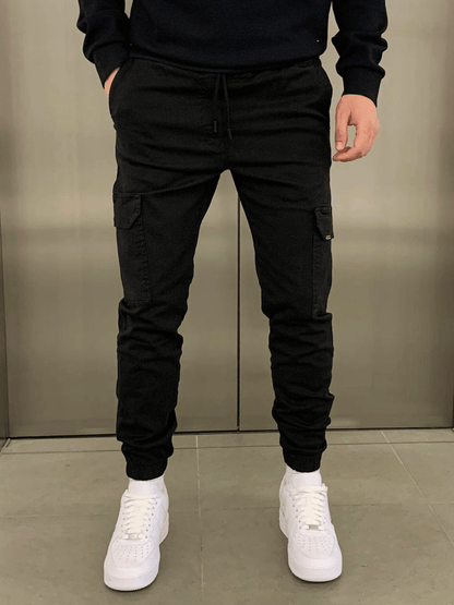 Pantalón deportivo cargo Olympus - Negro