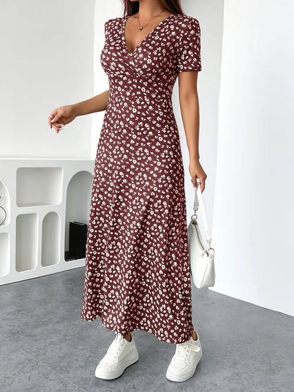 Vestido de punto Isla Ruffle