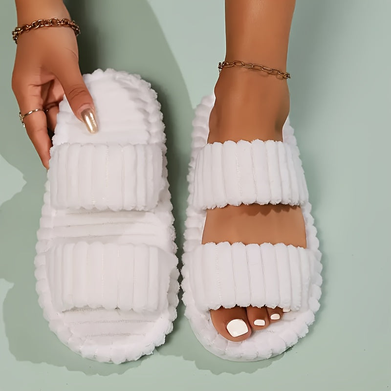 Pantuflas Suaves de Peluche Mila