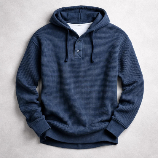SUDADERA CON CAPUCHA DE WAFFLE BROMLEY