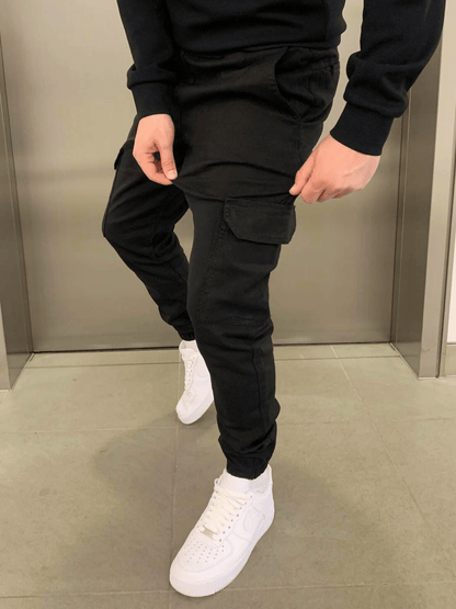 Pantalón deportivo cargo Olympus - Negro