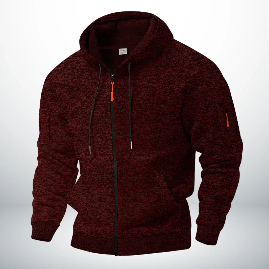 CHAQUETA POLAR CON CREMALLERA ALISTAIR