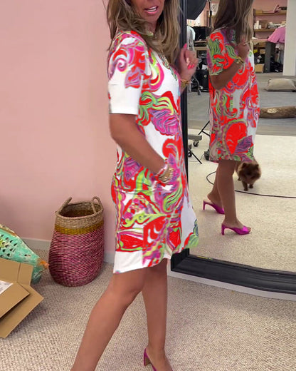 VESTIDO CAMISERO ESTAMPADO ARIA