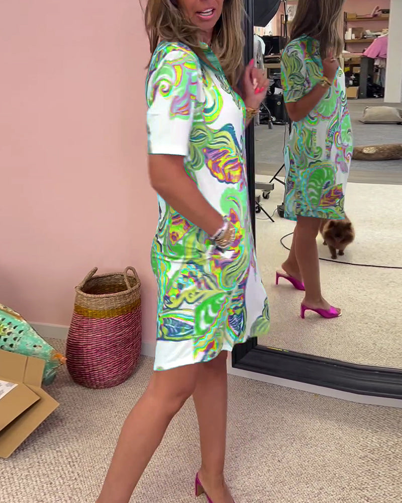 VESTIDO CAMISERO ESTAMPADO ARIA
