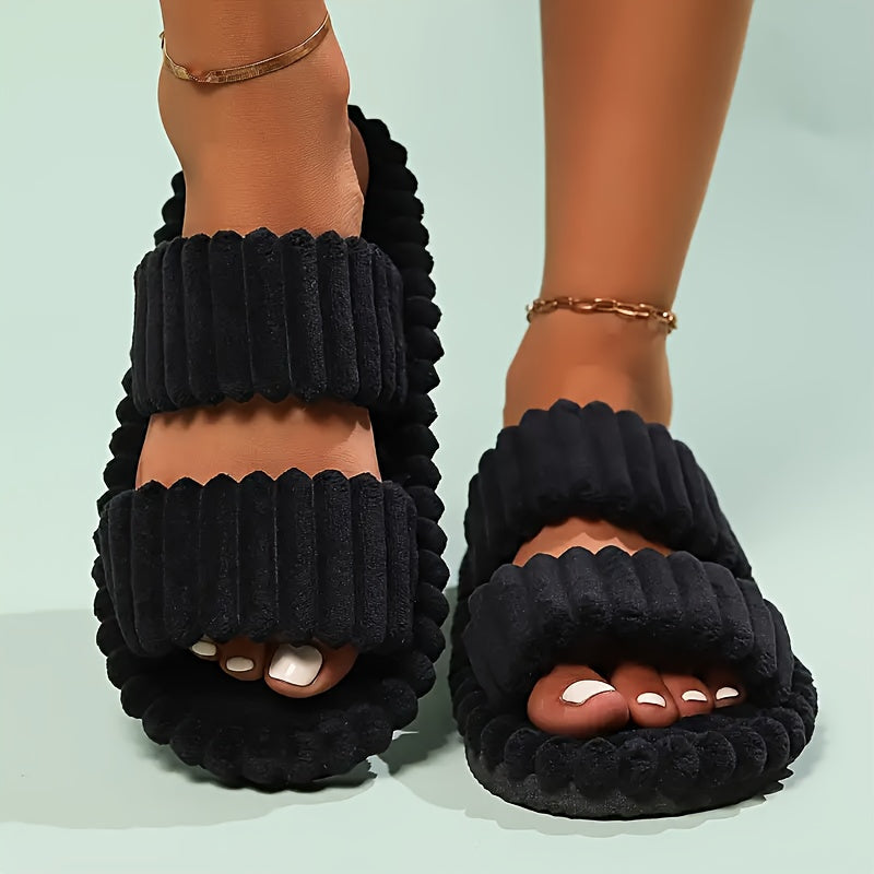 Pantuflas Suaves de Peluche Mila