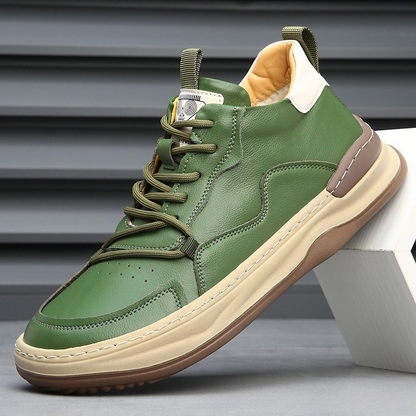 ZAPATILLAS DE PIEL ALBERTI