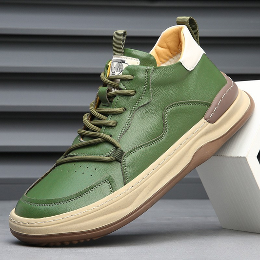 ZAPATILLAS DE PIEL ALBERTI