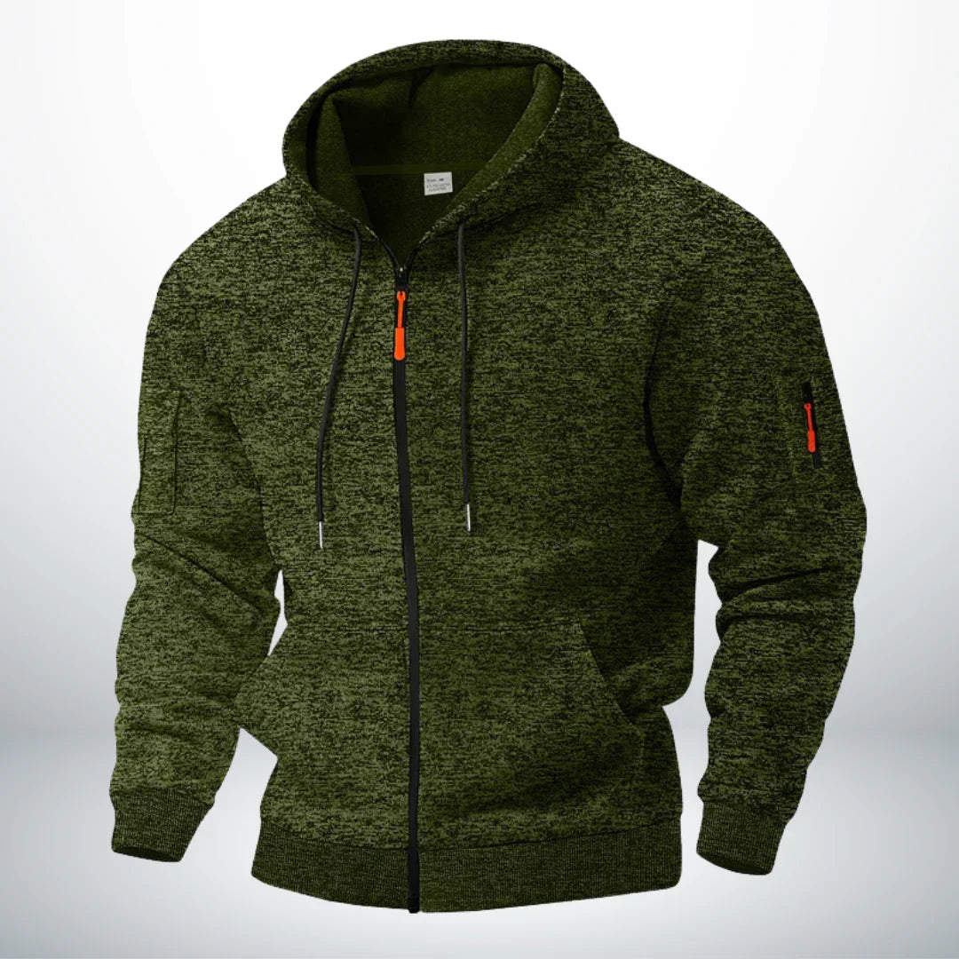 CHAQUETA POLAR CON CREMALLERA ALISTAIR