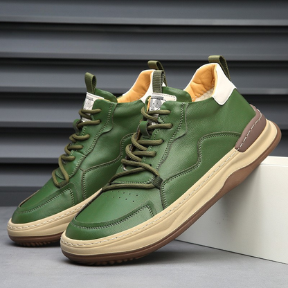 ZAPATILLAS DE PIEL ALBERTI