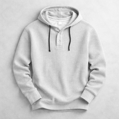 SUDADERA CON CAPUCHA DE WAFFLE BROMLEY