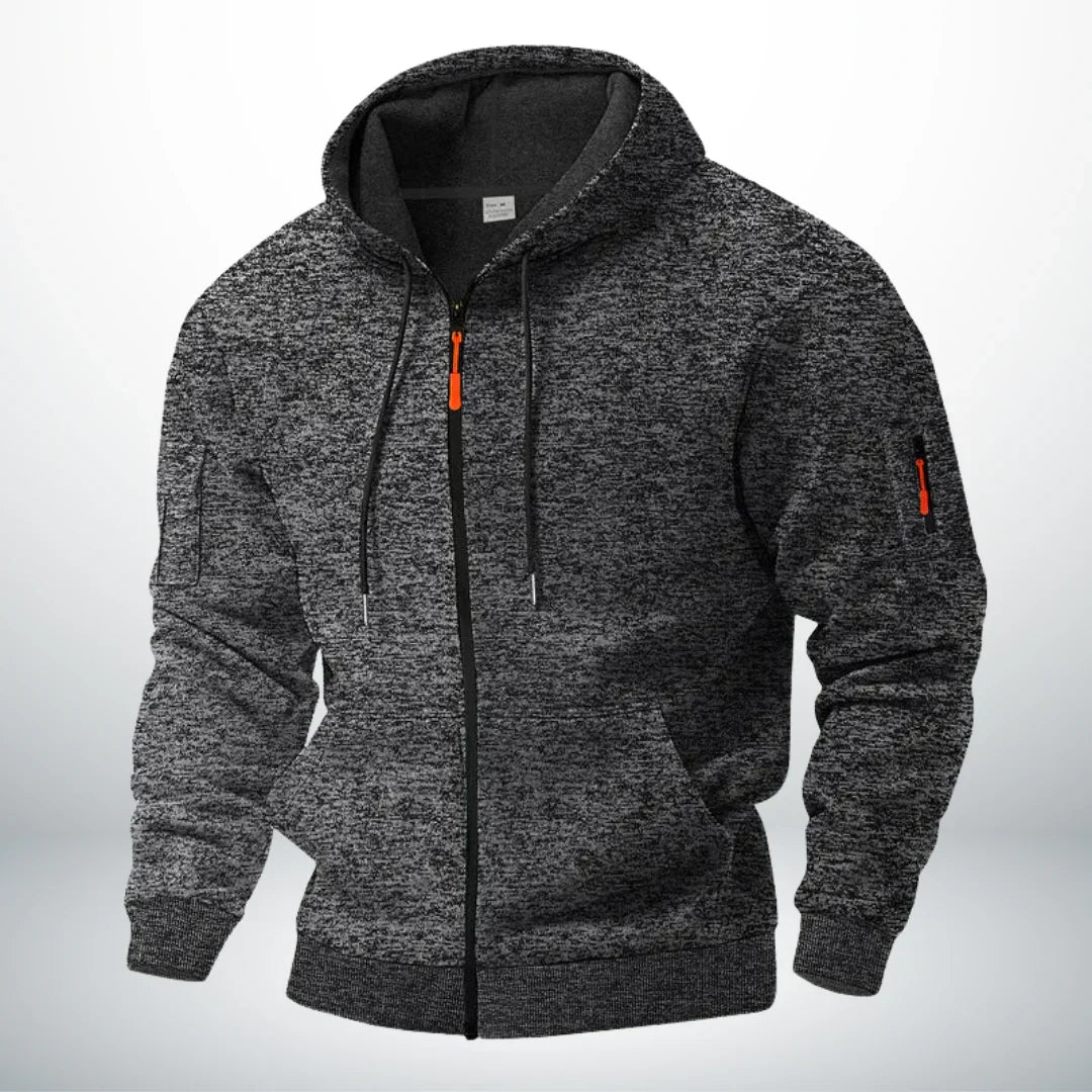 CHAQUETA POLAR CON CREMALLERA ALISTAIR
