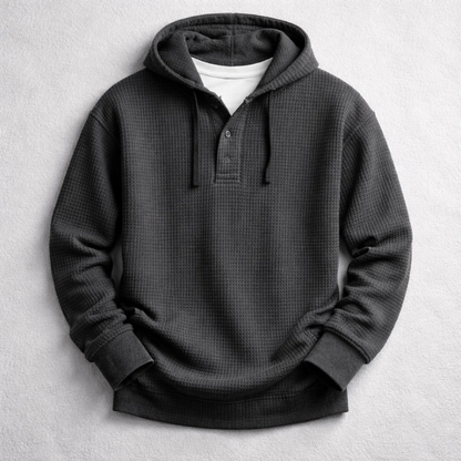 SUDADERA CON CAPUCHA DE WAFFLE BROMLEY