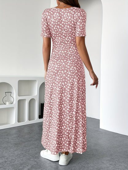 Vestido de punto Isla Ruffle