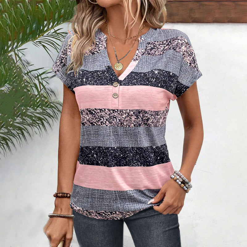 BLUSA RAYADA CASUAL CLARA