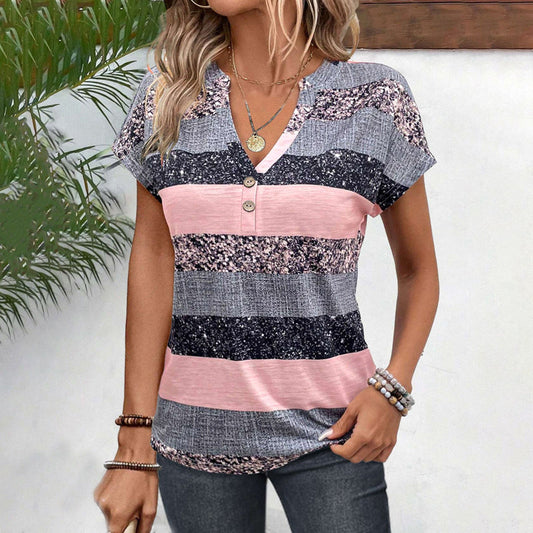 BLUSA RAYADA CASUAL CLARA