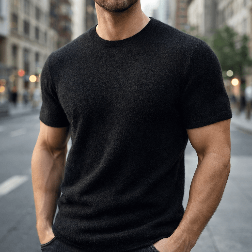 CAMISETA DE CACHEMIRA CASSIAN