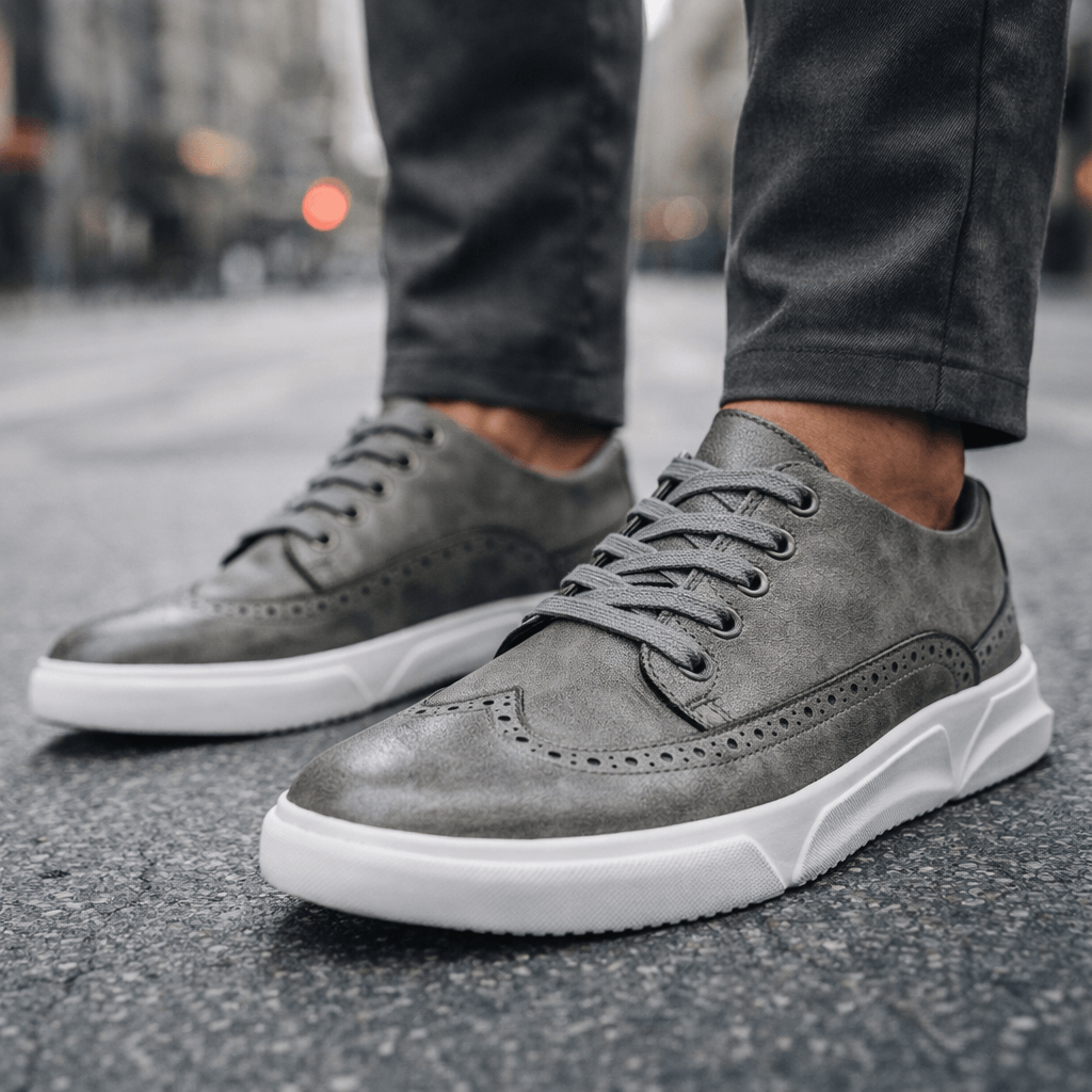 Zapatillas Harrington de cuero