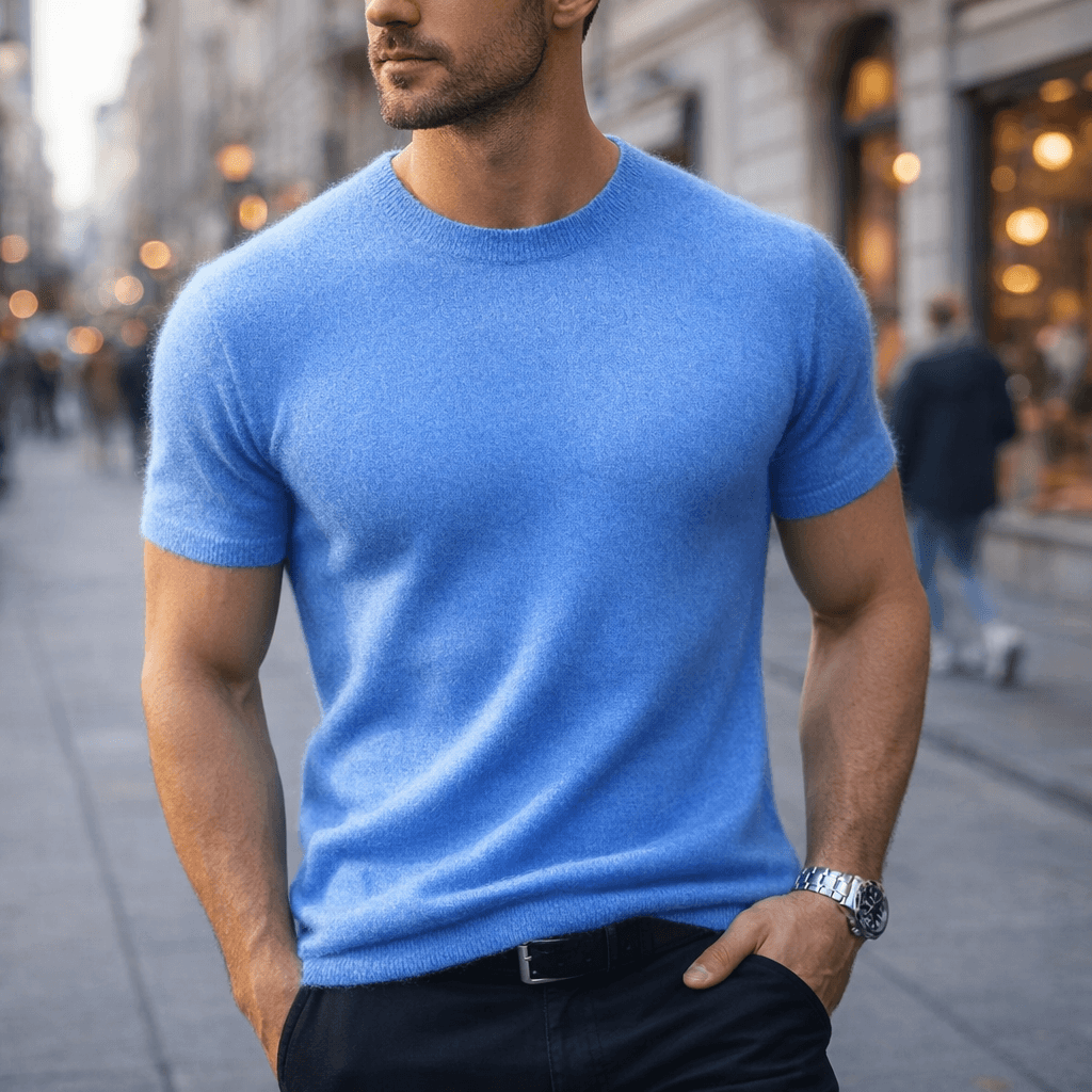 CAMISETA DE CACHEMIRA CASSIAN