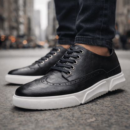 Zapatillas Harrington de cuero