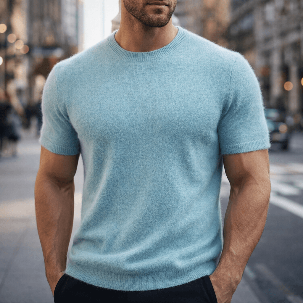 CAMISETA DE CACHEMIRA CASSIAN