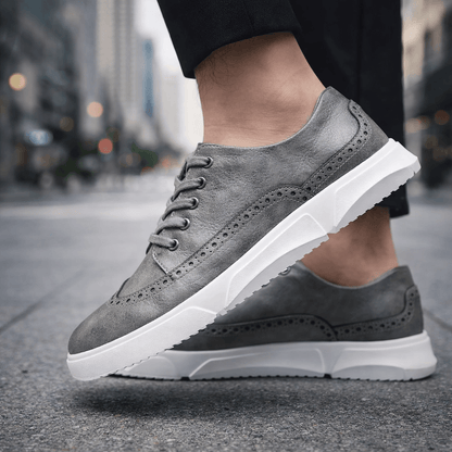 Zapatillas Harrington de cuero