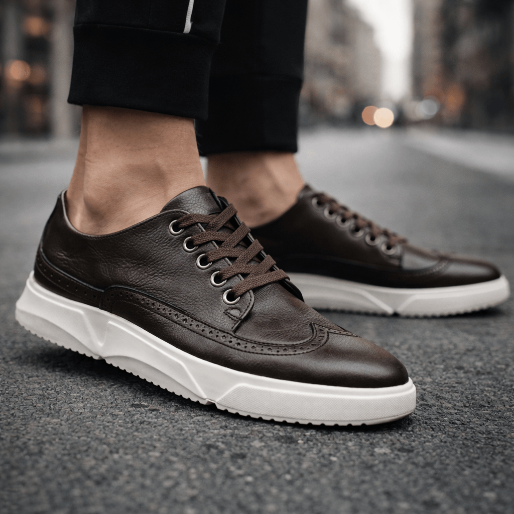 Zapatillas Harrington de cuero