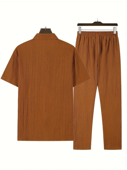 Conjunto de verano de dos piezas de rayas Elias