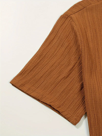 Conjunto de verano de dos piezas de rayas Elias