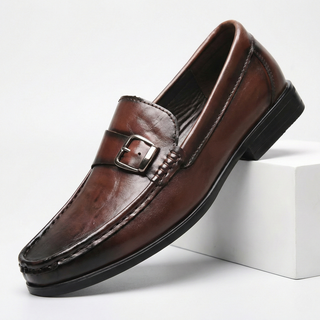MOCASINES LORENZO DE PIEL