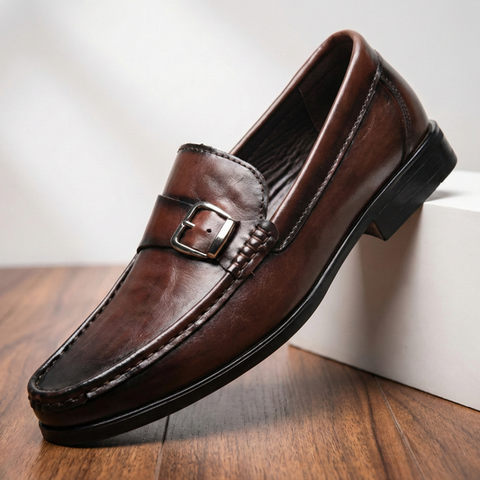 MOCASINES LORENZO DE PIEL