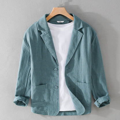 CHAQUETA DE LINO LEANDRO