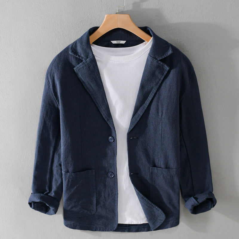 CHAQUETA DE LINO LEANDRO