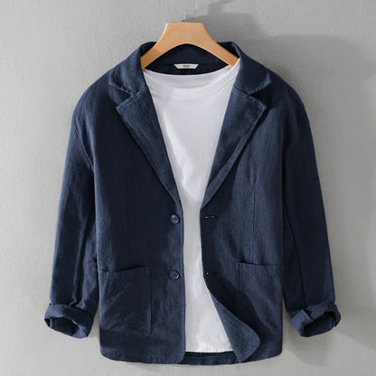 CHAQUETA DE LINO LEANDRO