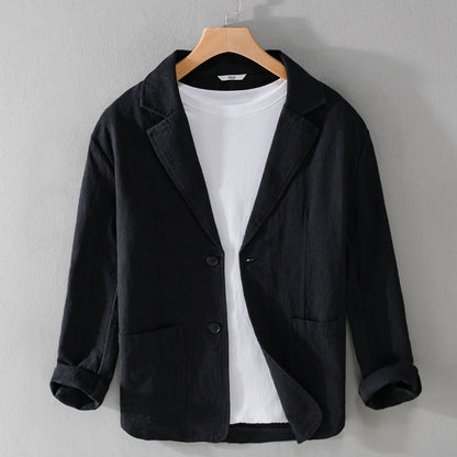 CHAQUETA DE LINO LEANDRO