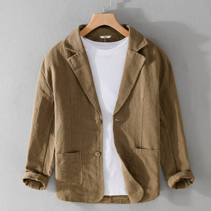 CHAQUETA DE LINO LEANDRO