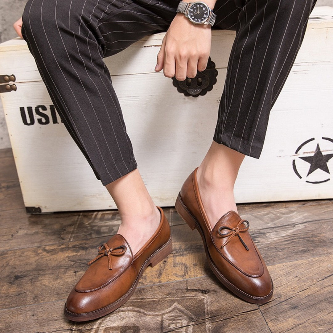 MOCASINES ARMAND DE PIEL