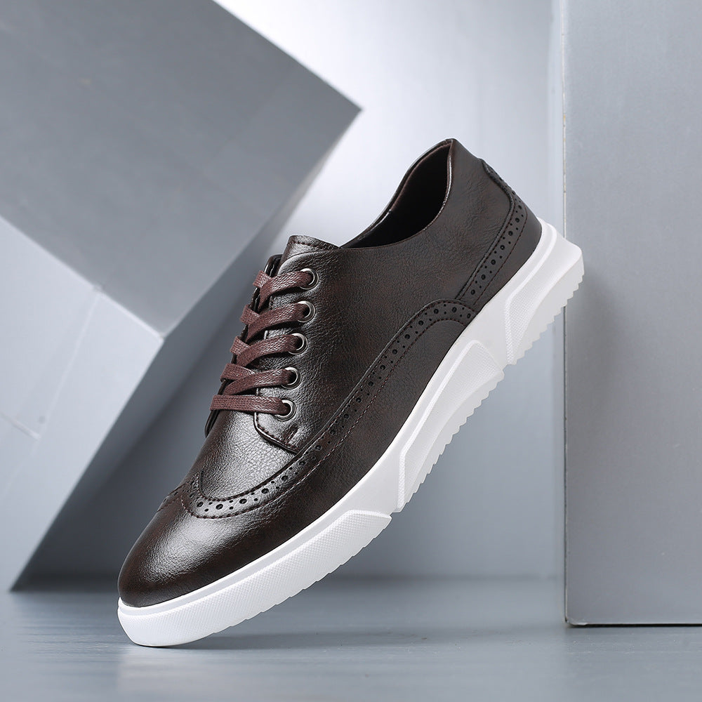 Zapatillas Harrington de cuero