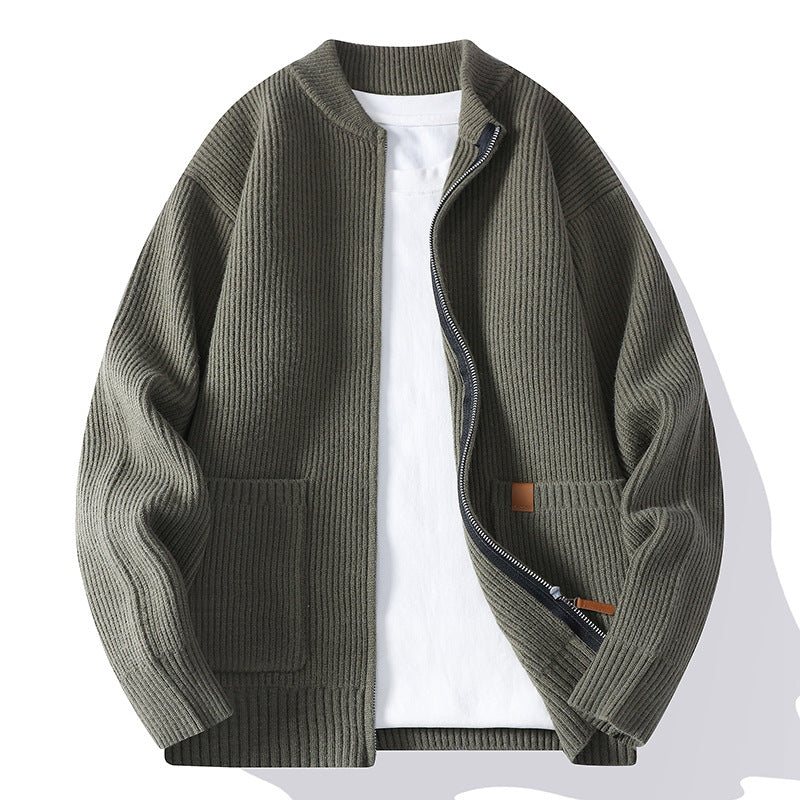 CHAQUETA DE FELPA DE MERINO HENLEY