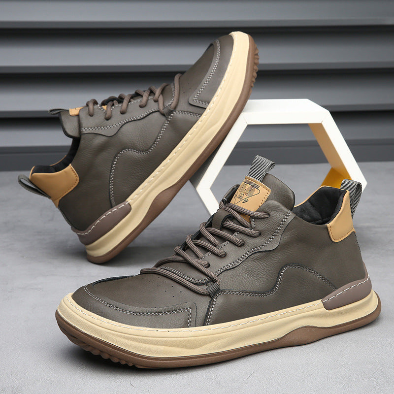 ZAPATILLAS DE PIEL ALBERTI