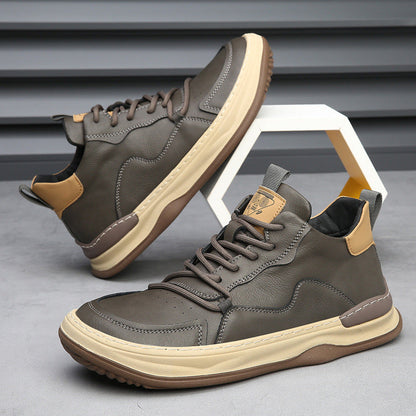 ZAPATILLAS DE PIEL ALBERTI