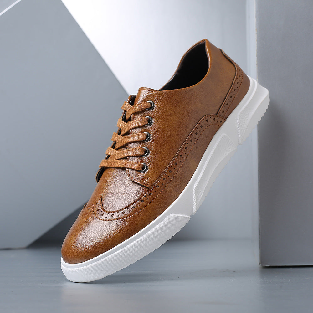 Zapatillas Harrington de cuero