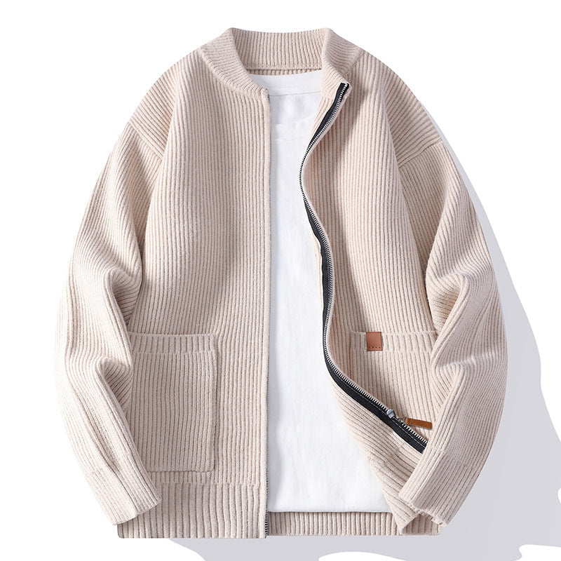 CHAQUETA DE FELPA DE MERINO HENLEY