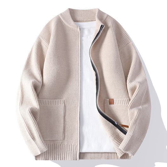 CHAQUETA DE FELPA DE MERINO HENLEY